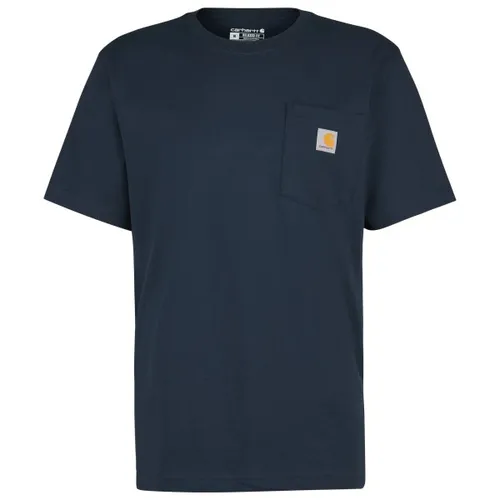 Carhartt Workw Pocket S/S T-Shirt Gr XS blau von Carhartt