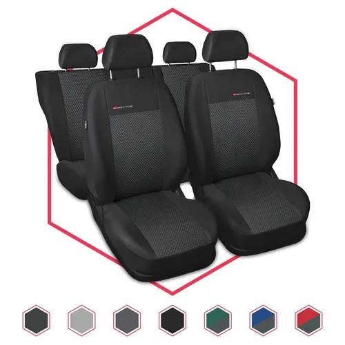 Autositzbezüge Universal Schonbezüge Sitzauflage PKW für Chevrolet Spark Grau