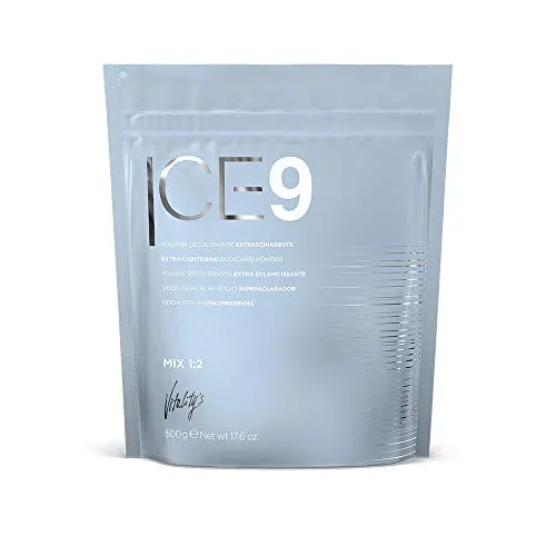 Vitality's Ice 9 Extreme Blond 500 Gramm Blondierung - Haarfarben, hochwertige Blondierung mit Macadamiaöl für geschmeidiges Haar, ideal für alle Haartypen.