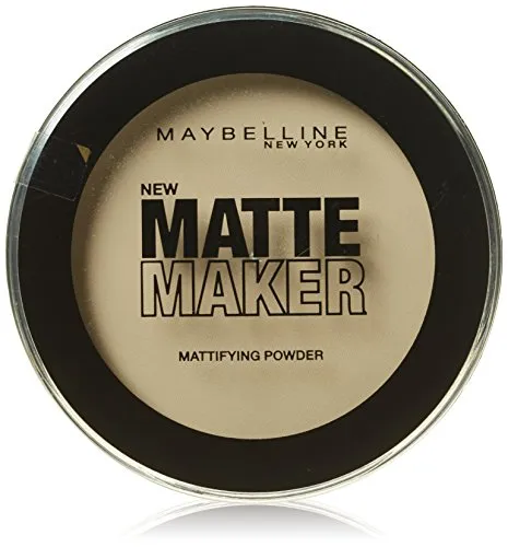 Maybelline Mate Mattierendes Pulver, 10 klassisch, Elfenbeinfarben 16 g