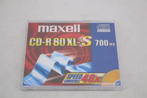 MAXELL CD-R Single DISC Write Once 80min XL 700MB 1x52 JEWEL CASE (624826)
