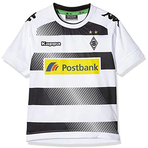 Kappa Borussia Mönchengladbach Heimtrikot 2016/2017 in Weiß, Größe 164