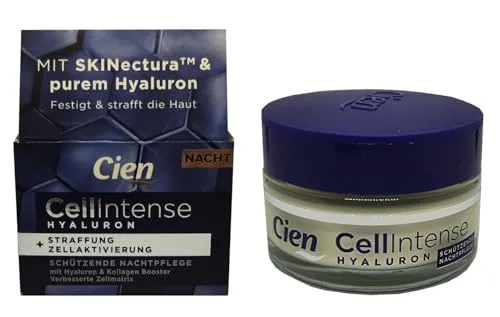 CIEN Cell Intense, Hyaluron&Kollagen, Straffung, Zellaktivierung, Nachtpflege