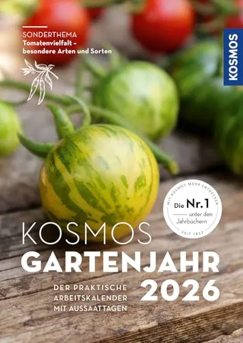 Kosmos Gartenjahr 2026: Praktischer Arbeitskalender mit Aussaattagen - Kräuter in Haus & Garten, ideal für Gartenliebhaber zur optimalen Planung und Pflege Ihrer Pflanzen.