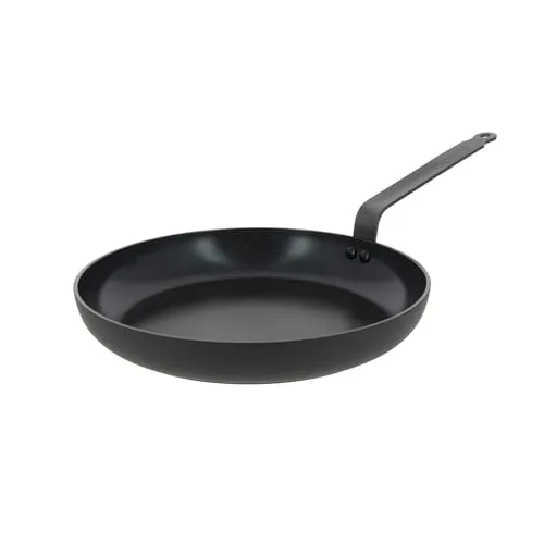 De Buyer CERANOA Pfanne rund 32cm DB8220-32 - Leichte Brat- & Grillpfanne - Brat- & Grillpfannen, mit nur 1,7 kg Gewicht ideal für müheloses Kochen und Braten.