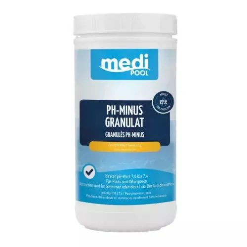 pH Minus Granulat, 1,5 KG mediPOOL von mediPOOL