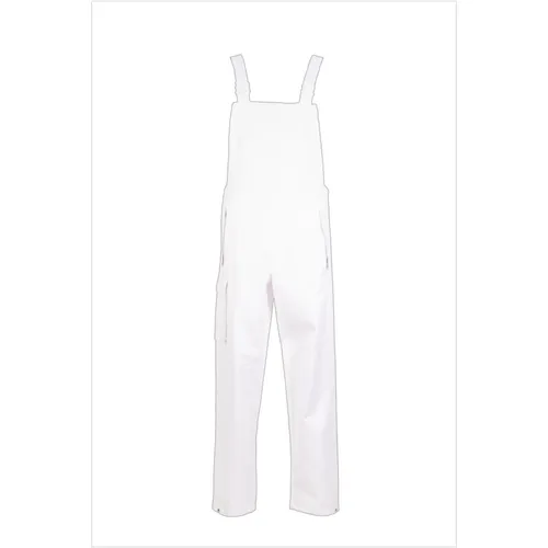 Latzhose Food 5340 reinweiß, Größe 54 in weiß von Planam