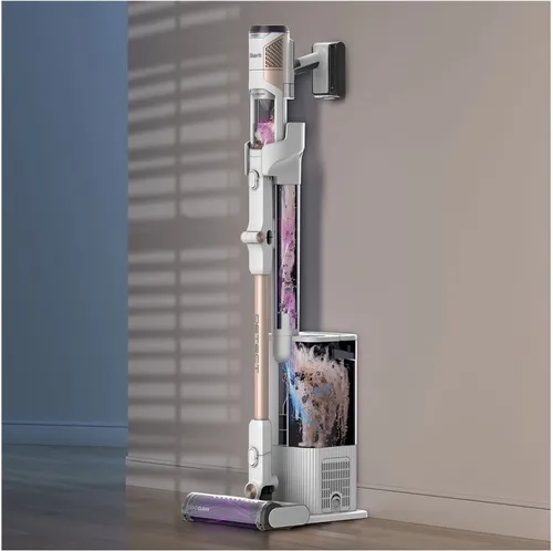 Shark IW3612EUT - Kabelloser Akku-Staubsauger, selbstentleerend und ideal für Haustierbesitzer mit 50% besserer Schmutzaufnahme