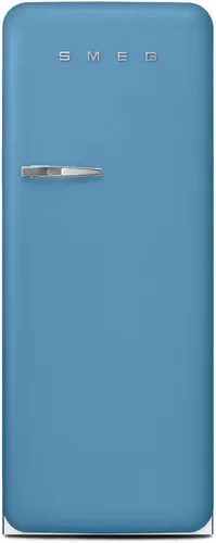 SMEG FAB28RDLB5 Kühlschrank - 50's Style in Light Blue - Kühlschrank im Retro-Design, ideal für stilbewusste Küchen. Mit Umluftkühlung und Life Plus-Schublade für optimale Lebensmittelkonservierung.