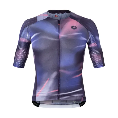 Castelli Herren Aero Race 8S Trikot (Größe M, lila)