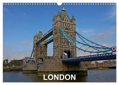 Pitie Pitie | London Wandkalender 2026 DIN A3 quer - Entdecken Sie die schönsten Orte Londons mit diesem 14-seitigen Monatskalender. Ideal für Reisen und Kunstliebhaber – gestalten Sie Ihr Jahr inspirierend!