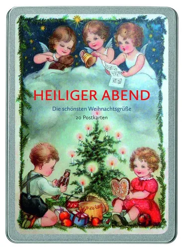 Postkarte Heiliger Abend: Die schönsten Weihnachtsgrüße