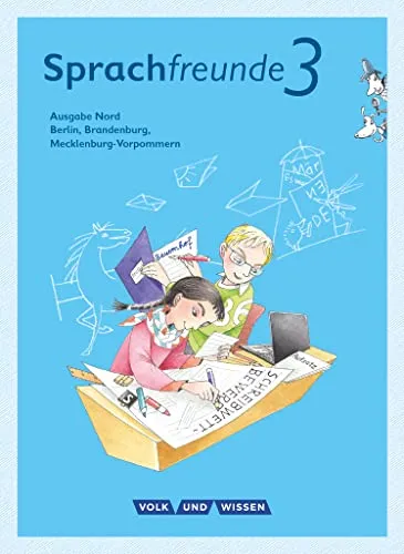 Sprachfreunde - Sprechen - Schreiben - Spielen - 3. Schuljahr - Deutsch Schulbuch für das 3. Schuljahr, fördert spielerisches Lernen und Sprachentwicklung in Norddeutschland.