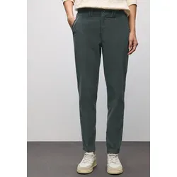 Street One Damen 3716673 Softe Velvet Chino - Damen-Hosen in Balsam Green, Casual Fit mit softem Tragegefühl und Slim Legs – perfekt für einen lässigen Look!