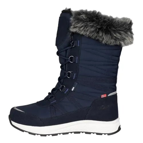 Trollkids Girl's Hemsedal Winter Boots XT - Winterschuhe 28 EU blau - Wasserdichte und stylische Winterstiefel in Blau, Größe 28 - ideal für Freizeitaktivitäten in der kalten Jahreszeit. Entdecken Sie weitere Top-Angebote von Trollkids bei Bergfreunde.de!
