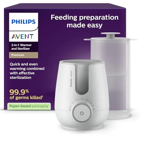 Philips Avent Premium 2-in-1 Flaschenwärmer und Sterilisator SCF359/00