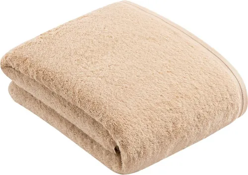 Vossen Badetuch Vegan Life, Webfrottier (1-St) in braun von Vossen