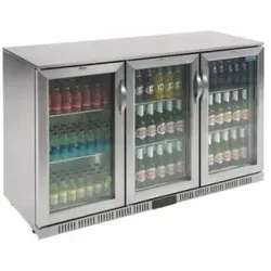 Polar G-Serie Edelstahl 330L Hintere Bar mit 3 Drehtüren von Polar