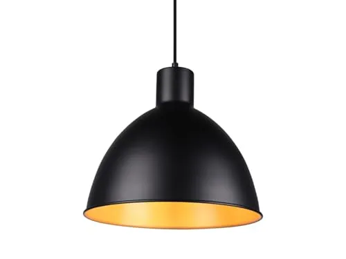 meineWunschleuchte Pendelleuchte im Industrie Look in gold von Meine Wunschleuchte