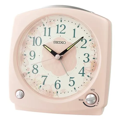 Seiko Wecker QHP012P – Stilvoller Alarm mit Vogelgesang