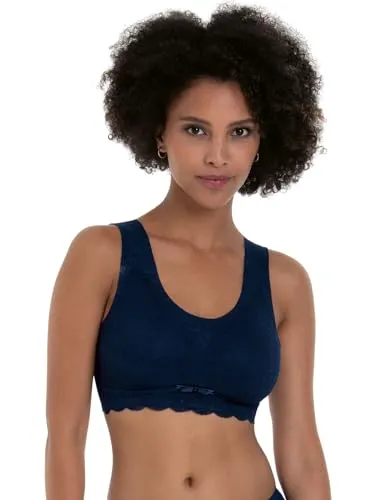 Anita Essential Bralette L Maritim Blue