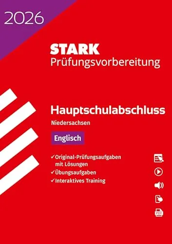STARK Englisch - Hauptschulabschluss 2026 Niedersachsen - Prüfungsvorbereitung inkl. Lösungen (Abschlussprüfungen)