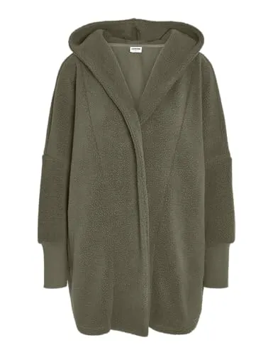 NOISY MAY Nmcozy L/S Long Shacket W Hood JRS