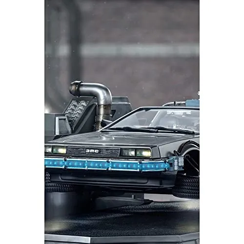 Iron Studios Zurück zu Le Futur II Figur 1/10 Kunstskala Delorean 58 cm