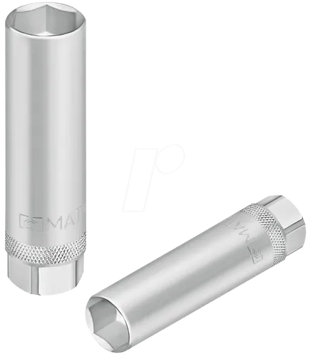 MAT 3081 0190 - Steckschlüssel-Einsatz, Außensechskant, 3/8'', 19, lang