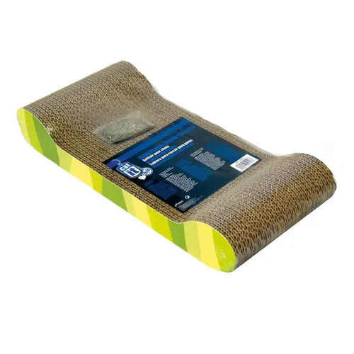 Katzen Kratz Lounge Kratzbrett mit Catnip Katzenminze, bei Mehrabnahme günstiger