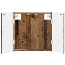 vidaXL Dartboard Schrank DELFT aus Altholz