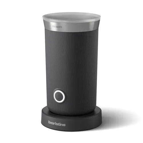 Philips Baristina Elektrischer Milchaufschäumer in schwarz von Philips
