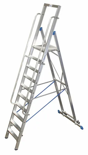 KRAUSE STABILO Stufen-StehLeiter mit großer Standplattform