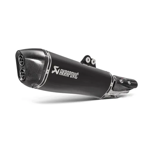 Akrapovic Scooter-Line Auspuffsystem mit EG-BE aus Titan und Carbon
