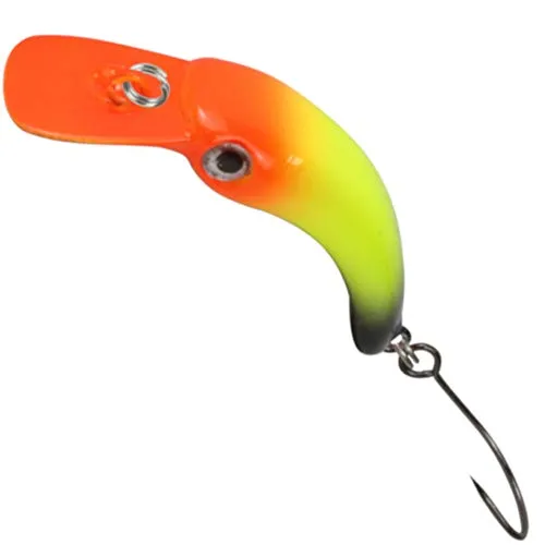 FTM Unisex – Erwachsene 10C8900072C10 Wobbler Masu 1,2g 2,9cm-Forellenwobbler zum Spinnangeln, Miniwobbler zum Forellenangeln, Forellenköder zum Spinnfischen, Farbe:rot/gelb/schwarz, Bunt, Normal