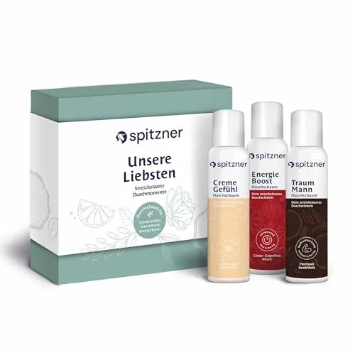 Duschschaum Geschenkset Unsere Liebsten Mit Geschenkbox Duschschaum Set - Spitzner