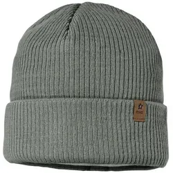 Beanie MAXIMO für Babys, Gr. 55, grün (khaki grau) - Hochwertige Baby-Mütze aus weichem Fleece und Baumwolle, wärmend und gefüttert für optimalen Tragekomfort. Ideal als stylische Ergänzung für kühle Tage.