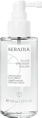 Kerasilk Verdichtendes Kopfhaut Serum 100 ml - Hochwirksames Kopfhautserum zur Unterstützung der Haarverdichtung. Mit biomimetischer Seide und Ectoin für ein kräftigeres und fülligeres Haargefühl. Dermatologisch getestet und einfach in der Anwendung.