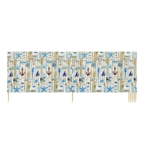 Ladeheid Windschutz Strand Sichtschutz 8m LAEX001