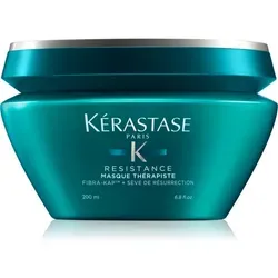 Kérastase Résistance Masque Thérapiste - Regenerierende Haarmaske 200 ml - Kérastase Résistance Masque Thérapiste, 200 ml, für intensive Haarpflege. Diese Maske revitalisiert stark geschädigtes Haar, stärkt die Haarfasern und sorgt für spürbare Geschmeidigkeit und Glanz.
