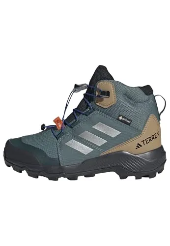 adidas Terrex MID GTX Wanderstiefel Grün - Wanderschuhe mit wasserdichter GORE-TEX-Membran, ideal für anspruchsvolle Trails und jedes Wetter.