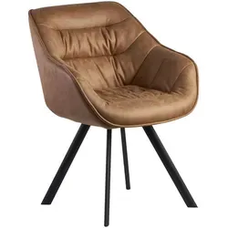 Wohnling Esszimmerstuhl WL6.270 mit Armlehnen, beige von MID.YOU