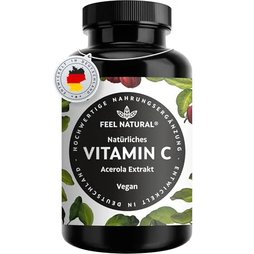 Natürliches Vitamin C in schwarz von Feel Natural