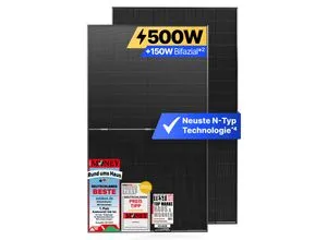 Produktbild Solakon 500W Solarmodul N-Type bifazial