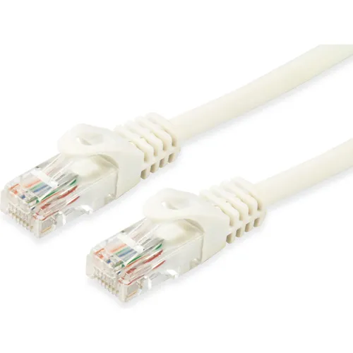 equip Patchkabel Cat6A U/UTP 2xRJ45 5.00m weiss LSZH (U/UTP, CAT6a, 5 m) (603005)