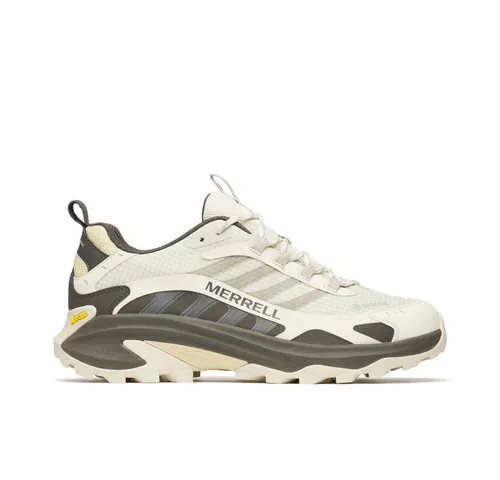 Merrell Moab Speed 2 GTX - Wasserdichte Multisportschuhe 42 - Beige Multisportschuhe in Größe 42, ideal für Speed Hiking und Wandern. Mit Vibram-Sohle für optimalen Halt und wasserdichtem Material für Komfort bei jedem Wetter. Jetzt im Bergfreunde.de Online-Shop entdecken!