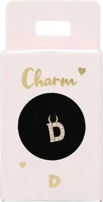 Depesche Charms in kleiner Schachtel : D Charms in kleiner Schachtel: D