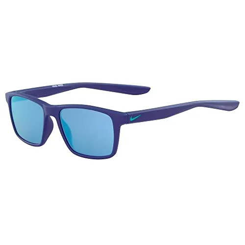 Nike Unisex Whiz Sonnenbrille – Indigo Force Gry w, 130mm - Sonnenbrille für Damen mit 100% UV-Schutz und hoher Tragekomfort. Ideal für Strand, Büro oder Stadt – perfekt für selbstbewusste Persönlichkeiten.