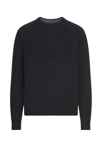 camel active Strickpullover aus reiner Lammwolle mit Kapuze - Hochwertiger Strickpullover aus reiner Lammwolle, ideal für urbanen Stil. Raglanärmel und elastische Rippabschlüsse bieten optimalen Komfort und Bewegungsfreiheit.