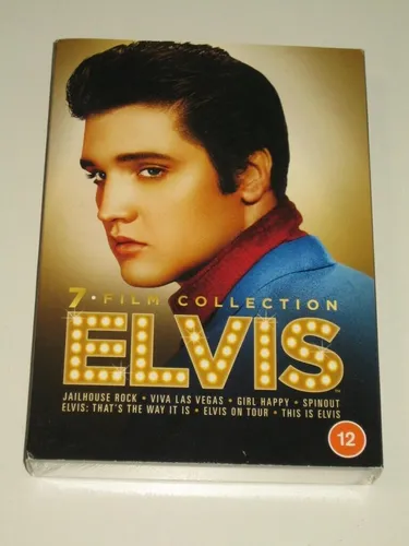 Produktbild DVD-Box:  Elvis Presley 7 Film Collection  (2022 Warner Bros. UK)  - englisch--
